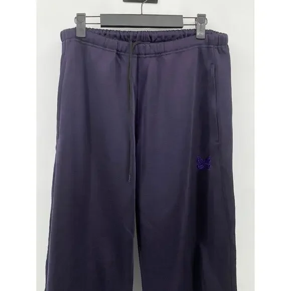 NEEDLES Men's Dark Purple Pull-On Relaxed-Fit Jogger Sweat Pants SZ M